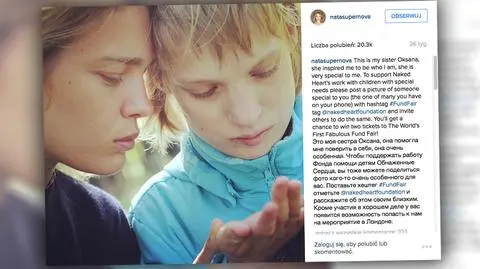Natalia Wodianowa staje w obronie niepełnosprawnej siostry