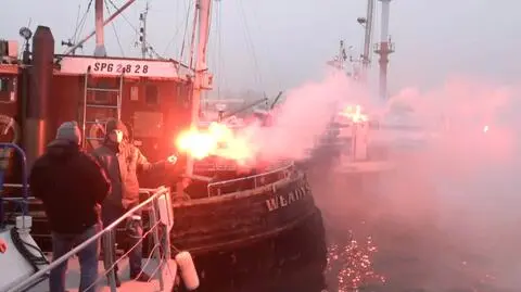 Blokada portów na wybrzeżu. Protest właścicieli morskich jednostek wędkarskich
