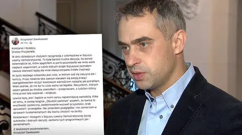 Krzysztof Gawkowski ocenia wyborczy wynik SLD (fragment programu "Kawa na ławę" z dn 4.11)