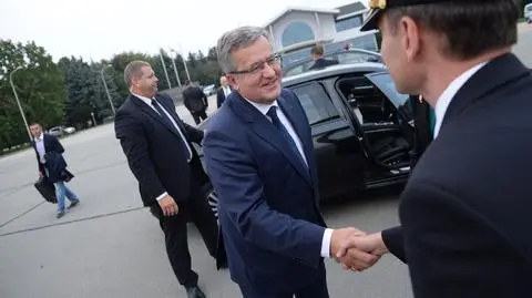 Komorowski z wizytą w Berlinie