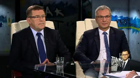 Zbigniew Kuźmiuk i Andrzej Biernat w Tak jest