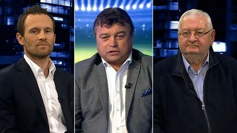 Mariusz Czerkawski, Andrzej Zaorski i Roman Kosecki w "Kropce nad i"