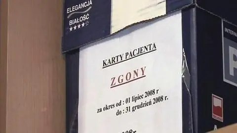 "Przepraszamy, ale pani już nie żyje"