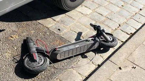 The 25-year-old was riding his private electric scooter