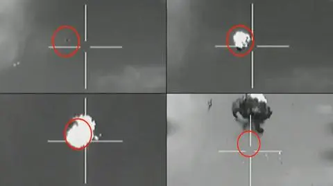 Mały dron zestrzelony nad Izraelem. Wystartował z Gazy?