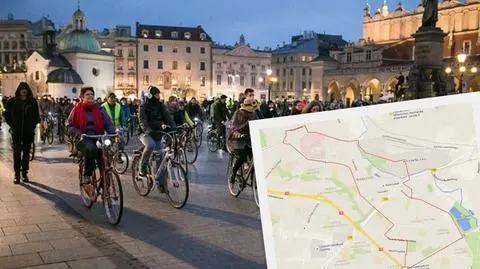 Kraków. Przejazd Masy Krytycznej podczas ŚDM