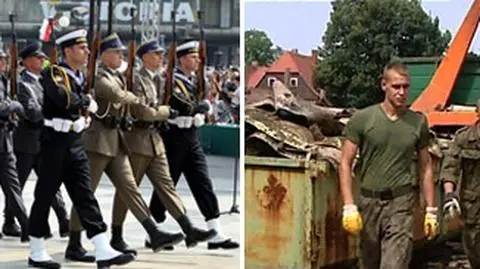 Jedni świętują, inni sprzątają