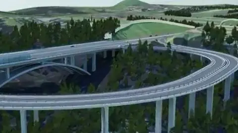Tunel, wiadukty i estakady.
Tak ma wyglądać zakopianka za 6 lat