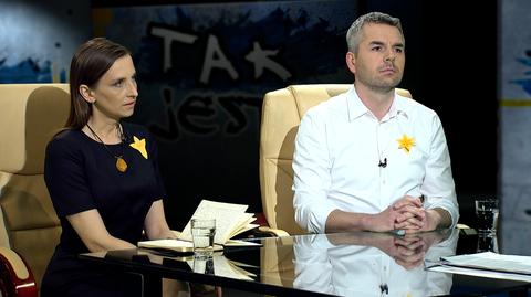  dr Sylwia Spurek i Maciej Konieczny w Tak Jest