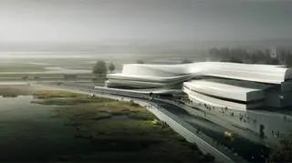 Projekt Muzeum Sztuki w pobliżu Yinchuan w Chińskiej Republice Ludowej