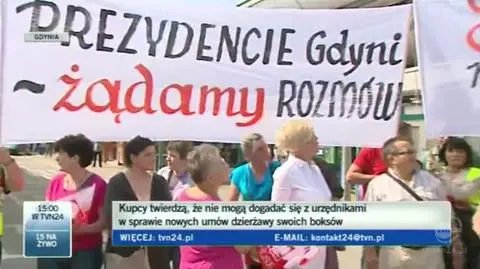 Kupcy protestują