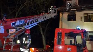 Do pożaru doszło w sobotę około godziny 19