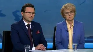 Gośćmi TVN24 byli Zbigniew Girzyński i Danuta Huebner
