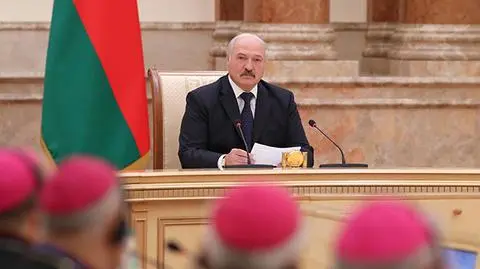 Łukaszenka ostatnio spotkał się z liderem republiki czeczeńskiej Ramzanem Kadyrowem