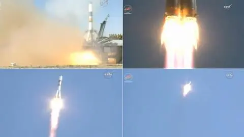 Start statku Progress z zapasami dla ISS z kosmodromu w Bajkonurze
