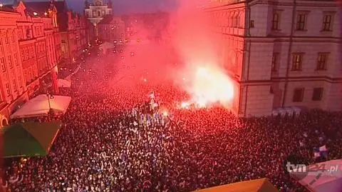 Ludzie mistrza na ulicach