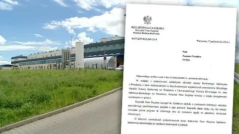 Sprawą bezdomnego, który czołgał się przed wrocławskim szpitalem, zajmie się Rzecznik Praw Pacjenta