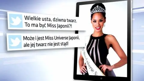 Konflikt o miss universe w Japonii. Japońska miss krytykowana
