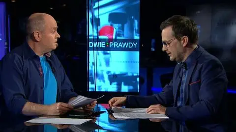 Roman Kurkiewicz i Jan Wróbel w programie "Dwie prawdy" 