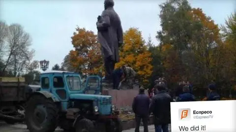 Ukraina żegna się z sowieckimi symbolami