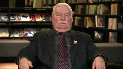 Były prezydent Lech Wałęsa w "Kropce nad i"
