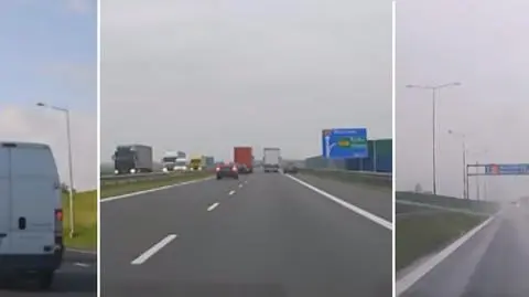 Zajeżdżanie, hamowanie, cwaniakowanie. Jeden dzień na autostradzie