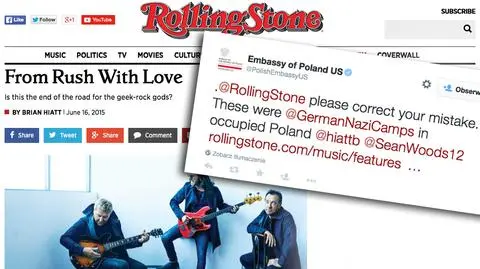 "Polskie obozy pracy" w magazynie muzycznym. Interweniowała ambasada