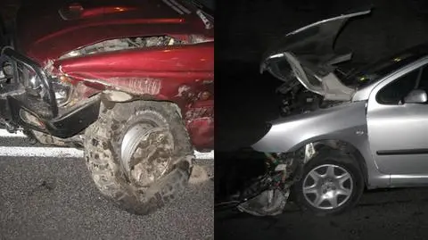 Dwoje nietrzeźwych kierowców zderzyło się w centrum Słupska