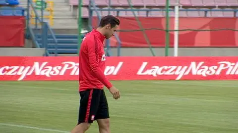 Krychowiak trenował z kadrą