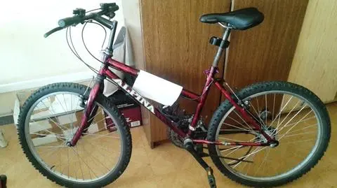 Spadł mu łańcuch. Policja się zainteresowała i... złapała złodzieja