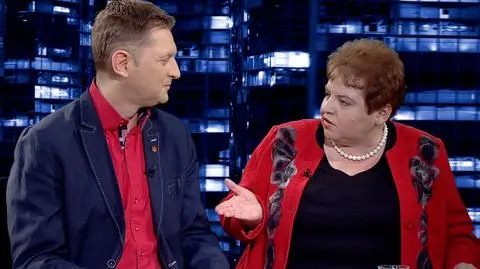 "Pani została stworzona przez Boga, a ja przez rodziców"