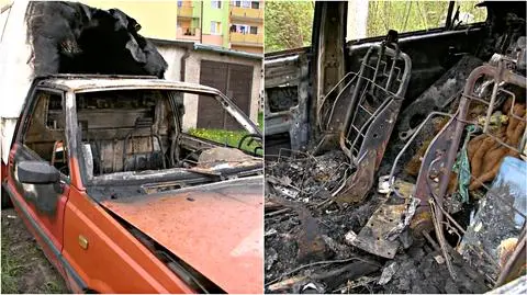 Chełmno: 21 aut spalonych, zatrzymany 14-latek i tajemniczy naśladowca