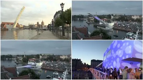 Gdańsk ma nową atrakcję. Kładka połączyła dwa brzegi Motławy