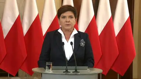 Beata Szydło o skutkach nawałnic