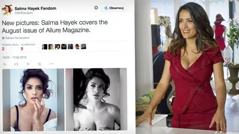 Salma Hayek wystąpiła w seksownej sesji zdjęciowej