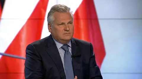 Gościem "Faktów po Faktach" był Aleksander Kwaśniewski