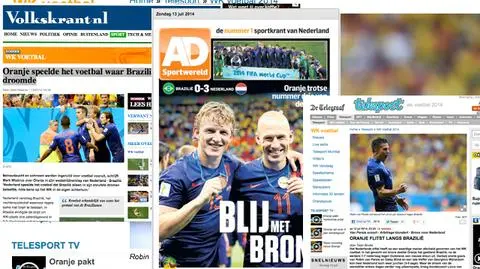 Holenderskie media doceniają brązowy medal wywalczony w Brazylii