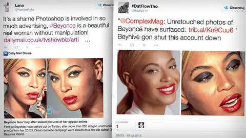 Beyonce bez retuszu. Zdjęcia piosenkarki wyciekły do sieci