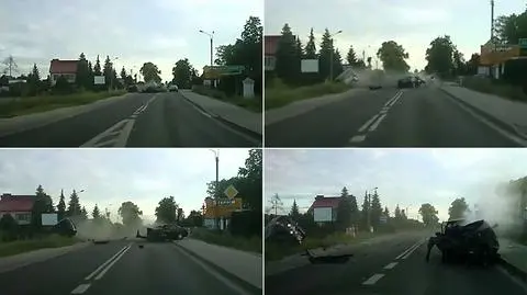 Wypadek pod Radomiem. Trzy osoby ranne