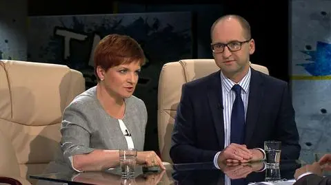 Urszula Augustyn i Adam Bielan w Tak Jest