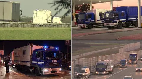 Niemiecki konwój z pomocą dla Ukrainy dotarł do Warszawy