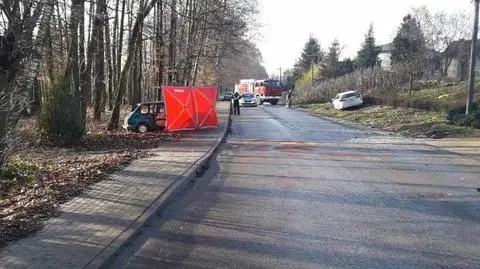 Lubelskie. Maluch spłonął po czołowym zderzeniu. Kierująca zginęła