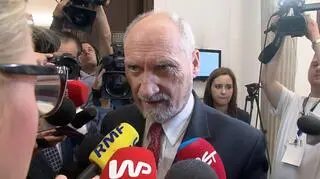 Antoni Macierewicz w sejmie
