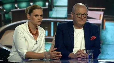 "Fakty po Faktach". Nowacka i Kamiński o proteście niepełnosprawnych