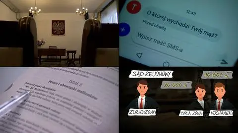 Sąd zmienił wyrok dla kobiety za zdradę męża