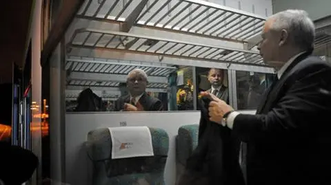 Prezes PiS jechał "bite 7 godzin" do Gdańska