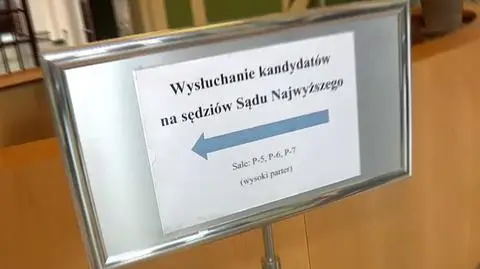 Szczegóły wysłuchania kandydatów na sędziów Sądu Najwyższego