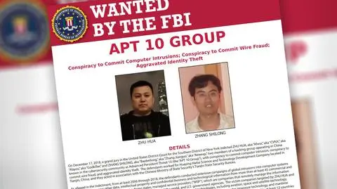 Zhu Hua i Zhang Jianguo oskarżeni w USA o ataki hakerskie