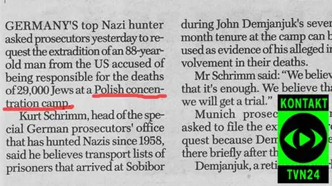 "Polskie obozy koncentracyjne" znów straszą
