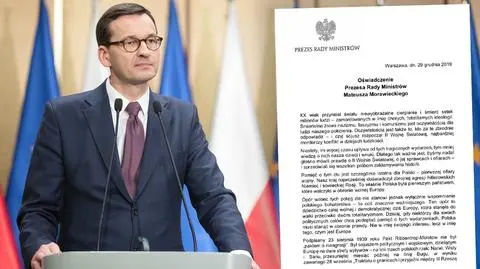Premier Mateusz Morawiecki o słowach Władimira Putina [materiał "Faktów" TVN z 29 grudnia]